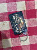 Native Scales Sanctuary custom sublimation keychain with metal ring