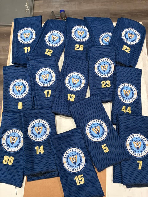 Custom Sport Cooling Towel – Team Pack of 15