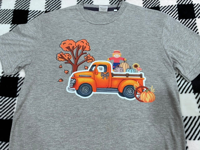 Fall Harvest Truck Custom Shirt