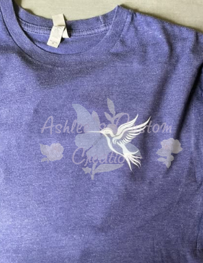 Hummingbird DTF Print Shirt – Front & Back Design