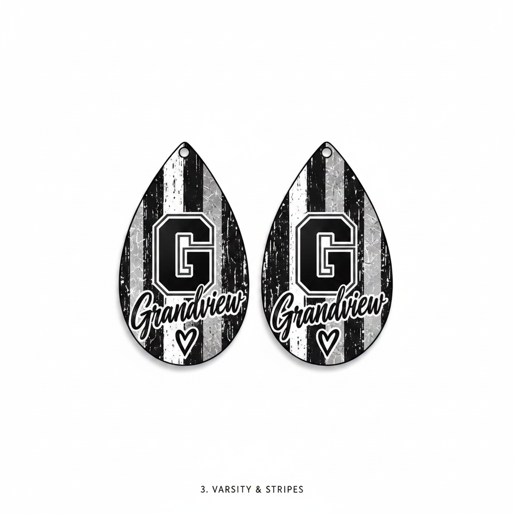 Grandview Zebras Teardrop Earrings - Choose Your Style
