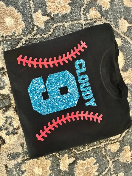 Custom Sports Shirt – Personalized Name & Number