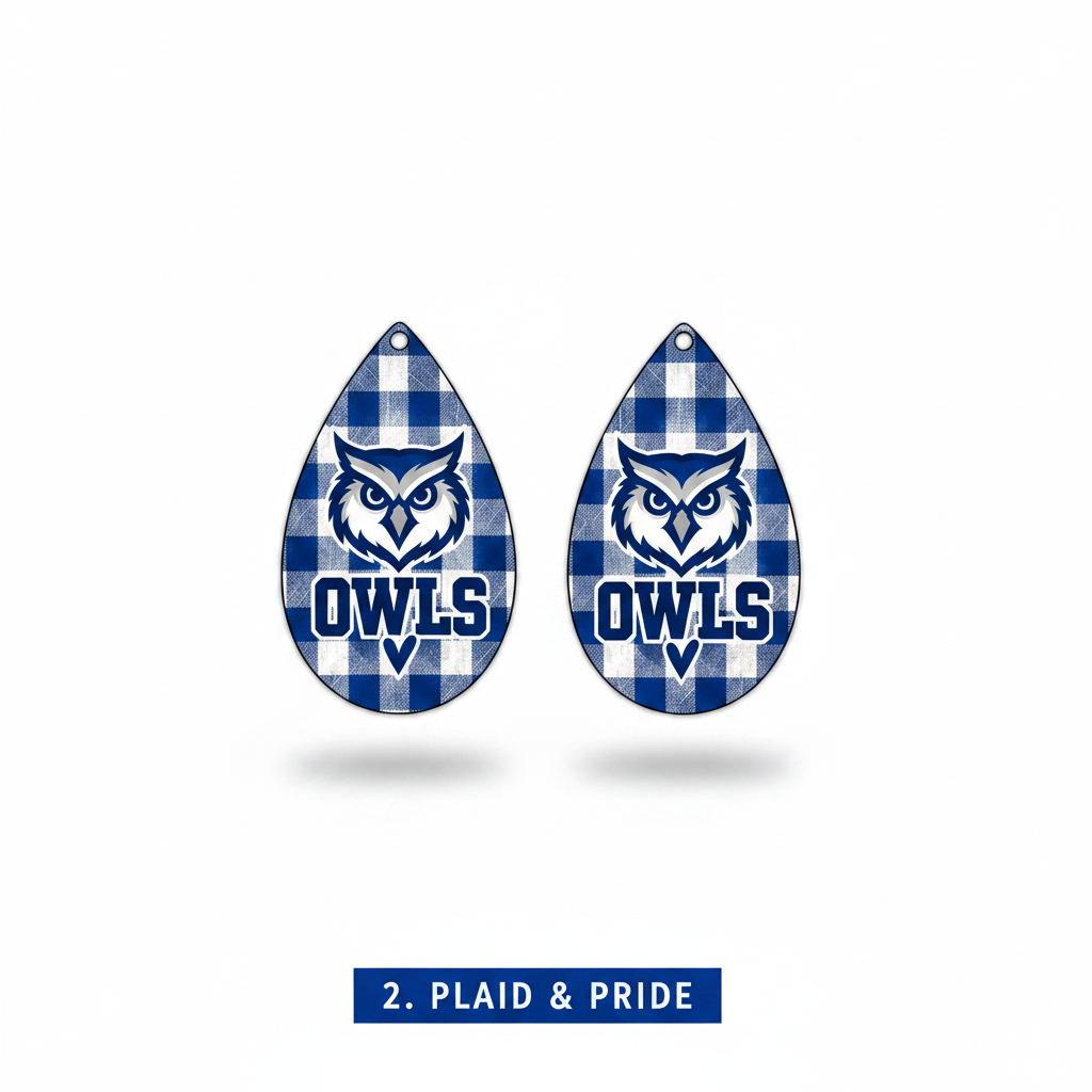Joshua Owls Teardrop Earrings - Choose Your Style