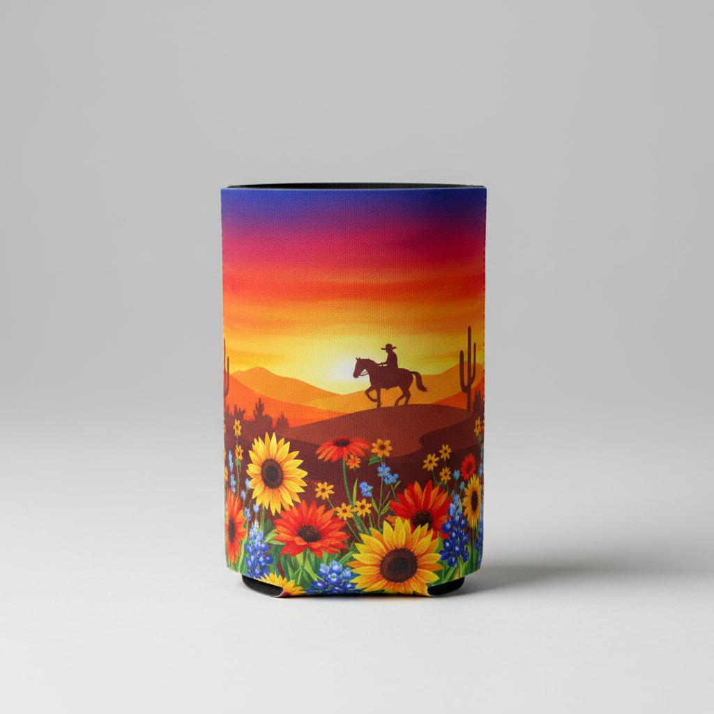 Sublimation Can Koozie - Full-Color Custom Drink Sleeve
